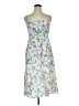 Prabal Gurung Collective 100% Polyester Floral Blue Cocktail Dress Size 14 - photo 1