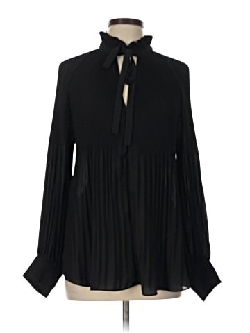 Black Label by Chico's Long Sleeve Blouse (view 1)