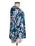 Lilly Pulitzer 100% Polyester Teal Long Sleeve Blouse Size M - photo 4