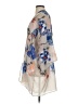 Woven Heart 100% Polyester Blue Kimono Size S - photo 5