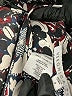 Veronica Beard 100% Silk Floral Multi Color Blue Silk Skirt Size 8 - photo 5