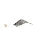 Unbranded Silver Sandals Size 7 - 8 - photo 1