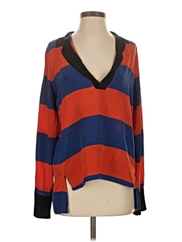 Stella McCartney Long Sleeve Silk Top (view 1)
