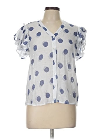 Harve Benard Short Sleeve Blouse (view 1)