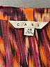 CAbi 100% Polyester Brown 3/4 Sleeve Blouse Size XS - photo 7