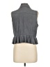 LC Lauren Conrad Gray Sleeveless Blouse Size 12 - photo 2