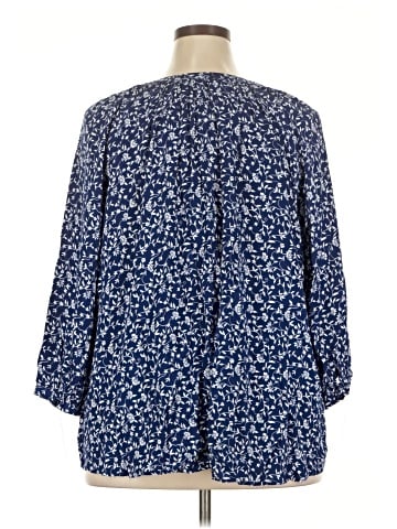 Cynthia Rowley TJX 3/4 Sleeve Blouse (view 2)