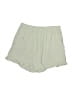 Unbranded Solid Green Gray Shorts Size M - photo 1