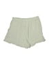 Unbranded Solid Green Gray Shorts Size M - photo 2