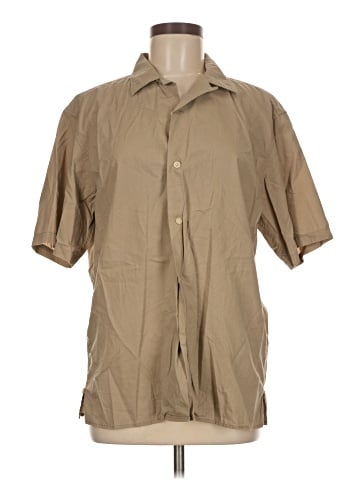 Uniqlo Short Sleeve Button-Down Shirt (view 1)