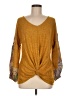 Assorted Brands Gold Long Sleeve Top Size M - photo 1