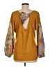Assorted Brands Gold Long Sleeve Top Size M - photo 2