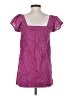 Antik Batik Purple Short Sleeve Top Size S - photo 2