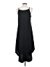 Unbranded Solid Black Casual Dress Size S - photo 2
