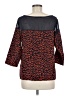 Sweet Claire 100% Polyester Orange 3/4 Sleeve Top Size S - photo 2