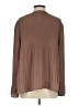 DR2 100% Polyester Brown Long Sleeve Blouse Size S - photo 2
