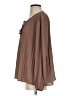 DR2 100% Polyester Brown Long Sleeve Blouse Size S - photo 5