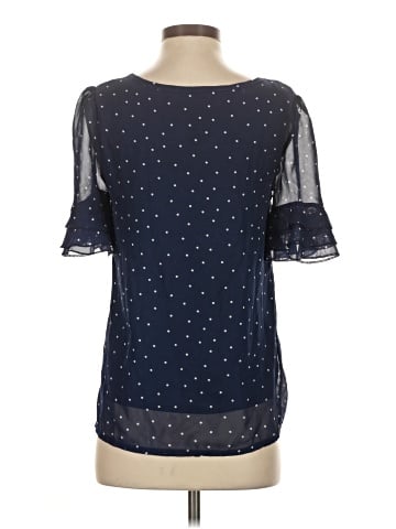 Three Dots Short Sleeve Blouse (view 2)