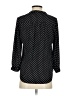 Vince Camuto 100% Polyester Polka Dots Black 3/4 Sleeve Blouse Size XS - photo 2