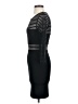 Lulus 100% Polyester Stripes Black Cocktail Dress Size XS - photo 5