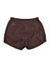 Girlfriend Collective 100% Polyester Solid Brown Athletic Shorts Size S - photo 1
