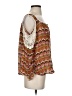Biographie 100% Rayon Brown 3/4 Sleeve Blouse Size S - photo 4