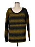 Ecote Color Block Yellow Pullover Sweater Size M - photo 1