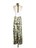 The Sang 100% Polyester Paisley Ivory Jumpsuit Size S - photo 2