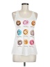 Bear Dance White Tank Top Size S - photo 1