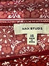 Max Studio Paisley Burgundy Casual Dress Size XS - photo 7