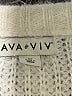 Ava & Viv Solid Ivory Pullover Sweater Size 2X - photo 7