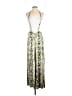 The Sang 100% Polyester Paisley Ivory Jumpsuit Size S - photo 1