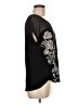 SJS Black Short Sleeve Blouse Size M - photo 4