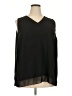 Alfani 100% Polyester Black Sleeveless Blouse Size 2X - photo 1