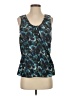 Kenzo 100% Polyamide Teal Blue Sleeveless Top Size EU (FR) 36 / US 4 - photo 1
