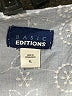 Basic Editions 100% Cotton Blue 3/4 Sleeve Blouse Size XL - photo 7
