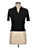 MNG Black Short Sleeve Turtleneck Size M - photo 1