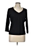 Lia Black 3/4 Sleeve Top Size L - photo 1