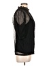 Halogen Black 3/4 Sleeve Blouse Size L - photo 4