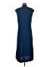 Amadi Solid Blue Casual Dress Size M (estimated) - photo 2