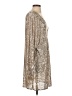 Winona 100% Polyester Metallic Silver Cocktail Dress Size XS - photo 4