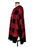 New Directions 100% Rayon Plaid Red Pullover Sweater Size S - photo 5