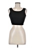 New Fashion 100% Polyester Black Tank Top Size M - photo 1