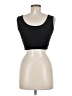 New Fashion 100% Polyester Black Tank Top Size M - photo 2