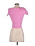 Zara Pink Short Sleeve Top Size S - photo 2
