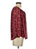 A. Byer Burgundy 3/4 Sleeve Blouse Size S - photo 4