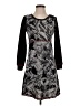 Papillon Paisley Gray Casual Dress Size S - photo 1