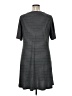 JunaRose Stripes Gray Casual Dress Size 1X - photo 2