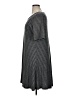 JunaRose Stripes Gray Casual Dress Size 1X - photo 5