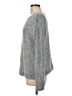 Kenar Metallic Gray Pullover Sweater Size M - photo 5